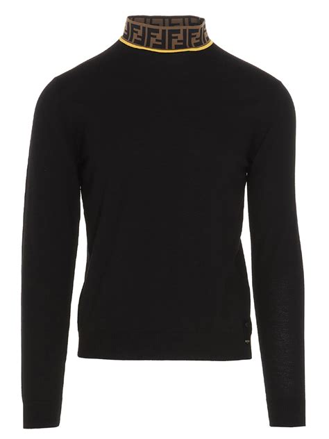 men fendi coat|Fendi turtleneck men's.